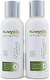 Dry Scalp Treatment Shampoo Conditioner Set for Eczema, Psoriasis, Seborrhea, Dandruff, Itchy Scalp - Natural Organic Ingredients of Manuka Honey & Aloe Vera (4oz)