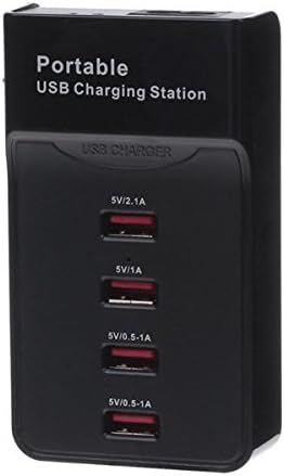Portable 4 Ports USB 2.0 Charge Hub