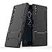 Cocomii Iron Man Armor Sony Xperia XZ/XZs Case, Slim Thin Matte Vertical & Horizontal Kickstand Reinforced Drop Protection Fashion Bumper Cover Compatible with Sony Xperia XZ/XZs (Jet Black)