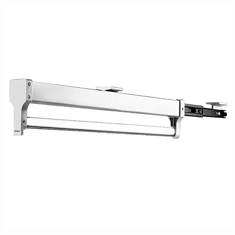 Sliding Extendable Wardrobe Hanger Rail Trouser Pull Out Clothes
