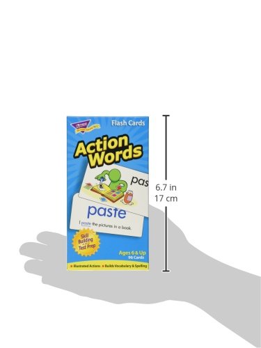 Action Words Skill Drill Flash Cards, Pack of 96 Card Game