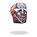 Hot Leathers Smoking Clown Neoprene Face Mask (Black)