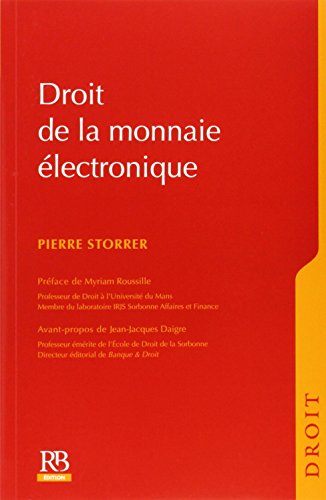 Droit de la monnaie électronique