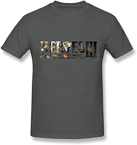 AzonLD Men's Heroes Of Might And Magic III Logo Short T-shirt
