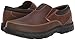 Skechers USA Men's Segment The Search Slip On Loafer, Dark Brown, 9 M US