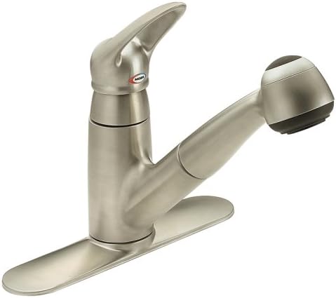 Moen 7570sl Salora Single Handle Kitchen Faucet With Pullout Spout