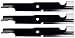 (Pack of 3) USA Mower Blades 17