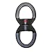 Fusion Climb Aluminum Oval Swivel, 36 KN Rotational Device for Swing, Aerial Dance, Aerial Yoga, Rock Climbing, Hammock