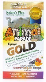 Nature's Plus Animal Parade Gold-Children's Multi-Vitamin 120 count
