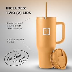 IRON °FLASK Co-Pilot Insulated Mug w/Straw & Flip