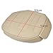 EDEALYN Car Seat Cover Front seat protection cover for Truck, Suv ,1pcs front row seat cover (L, Beige)