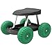 Pure Garden 82-VY021 Garden Cart Rolling Scooter with Seat and Tool Tray for We, 17.5x19 primary