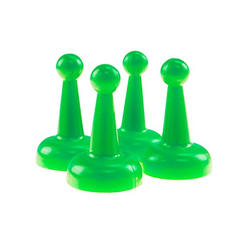 Assorted 1" Inch Multi-Color Pawns Pieces for Board Games, Component, Tabletop Markers,Arts & Crafts (24 Pack) by Super Z Outlet