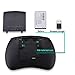 iPazzPort Wireless Mini Keyboard with Touchpad for Android TV Box and Raspberry Pi 3 and HTPC KP-810-21S Black