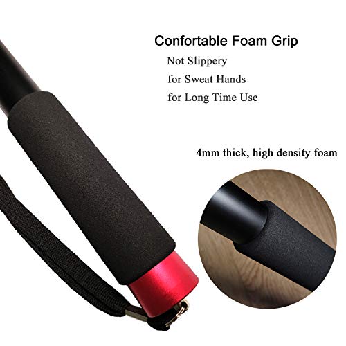 Gimbal Extension Pole Rod 17.3inch Telescopic Stick for Gimbal Stabilizer DJI OM4 Osmo Mobile 3