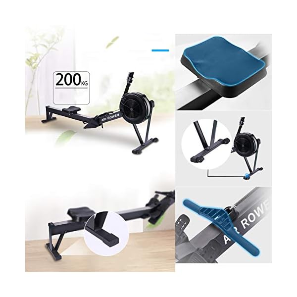 Home-Rowing-MachineRowing-Machine-Foldable-Air-Rowing-Machine-10-Adjustable-Resistance-with-A-Display-Suitable-for-Aerobic-Exercise-Fitness-Weight-Loss244-61-85CM Home Rowing Machine,Rowing Machine Foldable, Air Rowing Machine 10 Adjustable Resistance with A Display Suitable for…