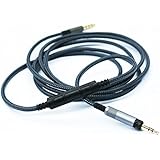 KetDirect Replacememt Audio Cable Remote volume &amp; Microphone for apple iphone Samsung &amp; Android phone to Audio Technica ATH-M50x ATH-M40x ATH-M70x signature Pro Headphones 1.2m(3.9ft)