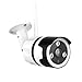 NETVUE outdoor1 Outdoor Security Camera - 1080P Outdoor Camera Wireless, IP66 Waterproof, WiFi Outdoor Camera 2-Way Audio, Night Vision, Motion Detection, Cloud Storage, TF Card Support Work with Alexa, White