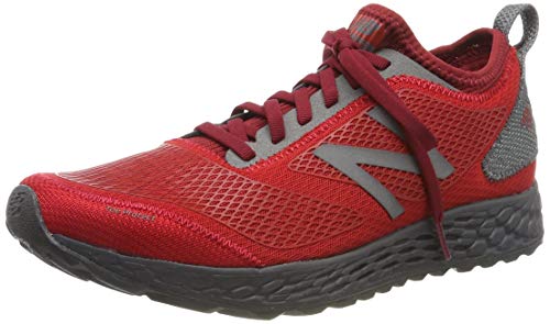 New Balance Men's Gobi V3 Fresh Foam Trail Running Shoe, Team red/Magnet, 10 D US