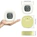 Timer, Helect Digital Touchscreen Display Kitchen Timer with Loud Alarm, Counts up/down, and Magnetic Backing for Cooking Baking Sports Games Office (Yellow) - H1045