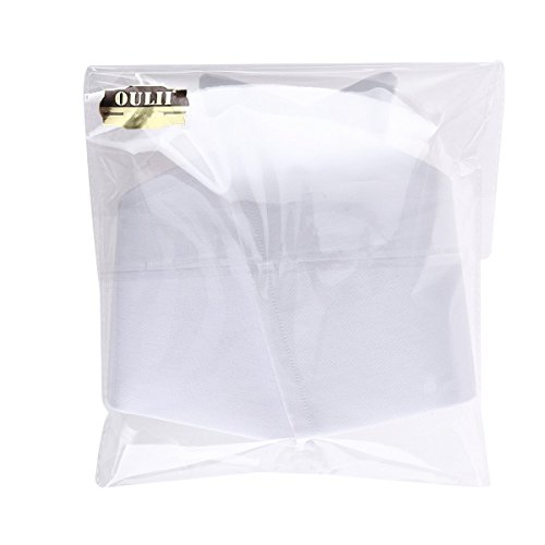 6 OULII+Nurse+Hat+Headband+White