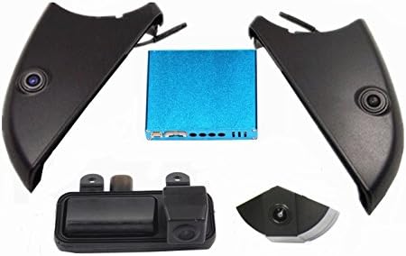 Weivision 360 Bird View Car DVR Record Arround Parking System with 4 Hd Rear Front Side View Camera for Benz C Grade 2013