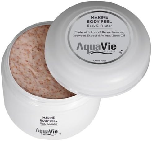 Skin-friendly Anti Aging Marine Body Peel, with Apricot Powder for Gentle Facial Skin Exfoliation and Seaweed Extract to Replace Natural Moisture
