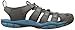 KEEN Women's Clearwater CNX Sandal,Gargoyle/Norse Blue,9 M US