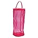 Hilitand Mesh Bag Lightweight Portable Yarn Wool Bag Knitting Crochet Thread Storage Organizer Tote,12.2X5.3inch/5.1X5.1inch(Red L)