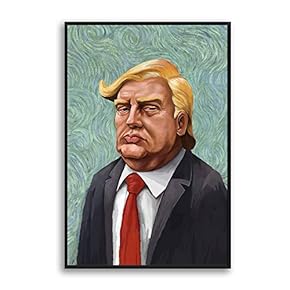 SIGNFORD Framed Canvas Home Artwork Decoration Famous Person...