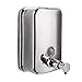 TBAO 800ml-29oZ Large Copper Push Button ，Classic Series Surface-Mounted Stainless Steel Manual Wall-Mount Soap Dispenser for Bathroom Kitchen Marketplace Hotel Restaurant (800ml)