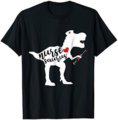 Nurse Saurus T-Shirt Funny