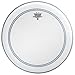Remo P31124-C2 Coated Powerstroke 3 Bass Drum Head (24-Inch) - White Falam Patch