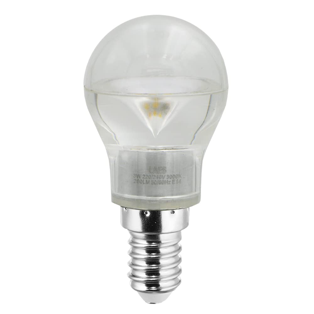LAES Spherical LED Bulb E14, 3 W, 35 x 73 mm