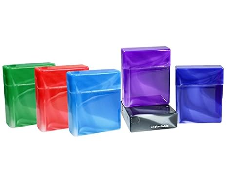 6 x Zigaretten Big Box ohne Steg marmoriert 25er