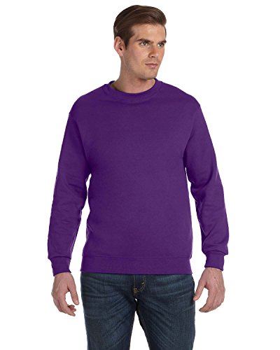 Gildan Dryblend Adult Crew Neck Sweatshirt, Purple, XXX-Large