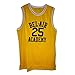 MOLPE Banks #25 Bel Air Yellow Basketball Jersey S-XXXL