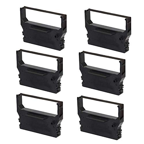 6 Pack Compatible Star Micronics SP300 RC300 POS Ribbon (Purple)