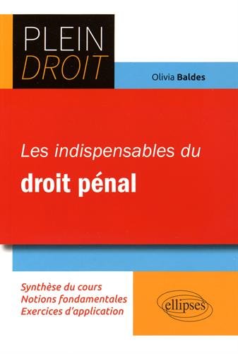 Les  indispensables du droit pénal
