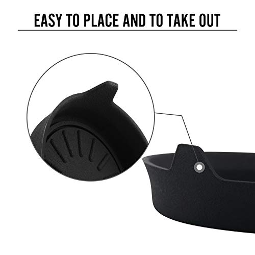 image for Seven Sparta Car Cup Holder Coasters, Silicone Coasters for Cup Holder