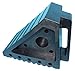 YM W4194 Solid Rubber Wheel Chock with Handle, 8-3/4