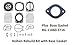 Kawasaki 550 650 750 Carb Keihen Rebuild Kit with Base Gasket Ss Xi Js Ts Sc Sx