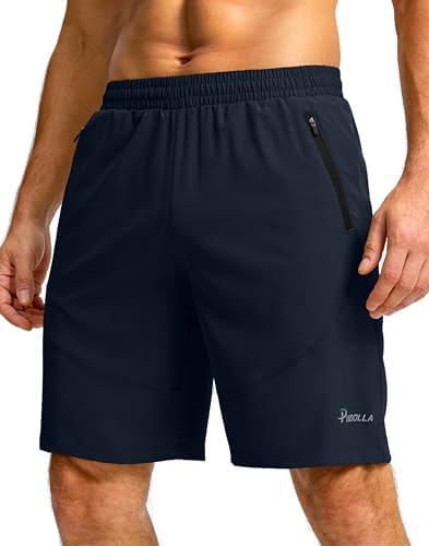 CRZ YOGA Men's Four-Way Stretch Workout Shorts - 7'' Soft Durable