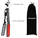 KIPOZI Professional 1.5 Inch Flat Iron Hair Straightener with Nano-Titanium Plate, Instant Heat Up, Anti- Frizz, Dual Voltage, Digital Screen