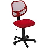 AmazonBasics Low-Back Computer Chair - Red