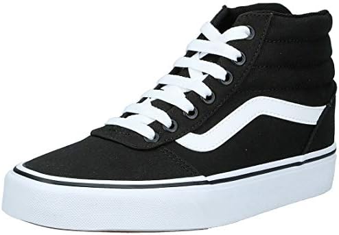 vans womens high tops black