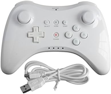 Briteley Pro Controller Wireless with USB Charge Cable (White)