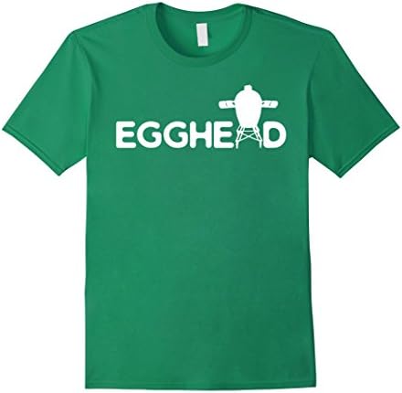 Mens Egghead Funny BBQ Kamado Smoker Grilling T-Shirt Pitmaster XL Kelly Green