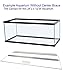 Aquarium Masters Single Piece Glass Canopy for 20L, 29S, 37H Gallon Aquariums, AM33012, for 30″ Long x 12″ Wide Aquariums with No Center Bracethumb 1