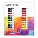 Watercolor Paint Set - Professional Watercolour Paints Set and Painting Kit for Artists Pigmented for Variety of Scenes or Mediums (Pack of 24 Tubes)